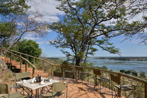 Muchenje Safari Lodge uitzicht
